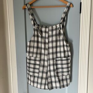 Plaid Romper M